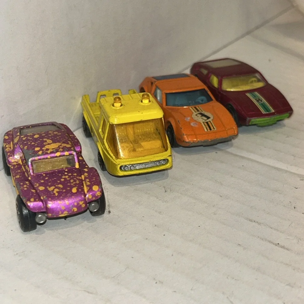 MATCHBOX SUPERFAST No. Lot Of 4 Vintage‎ With Wear